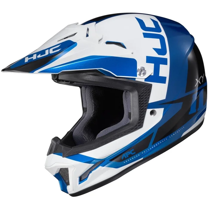 HJC CL-XY II Creed Helmet – Blue/Black/White – MC-2