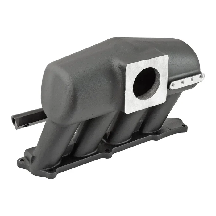 Intake manifold for 8th gen Honda Civic SI (K20 engine) – 8 injectors – Without holes – Black