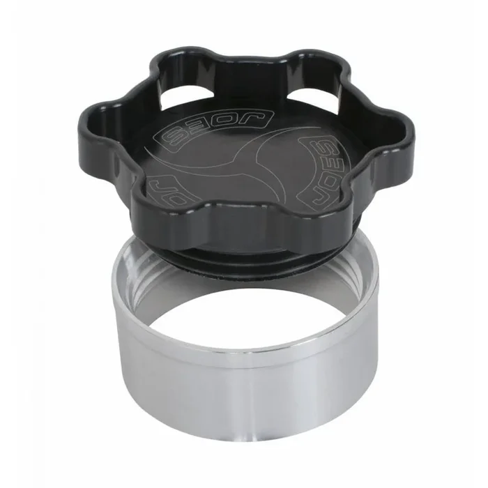 Joes Filler Cap with Aluminum Weld-In Bung 2 ” ID – Black