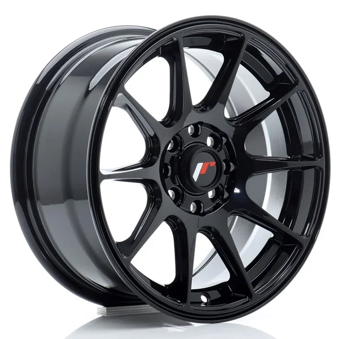 JR Wheels JR11 15×7 ET30 4×100/114 Gloss Black