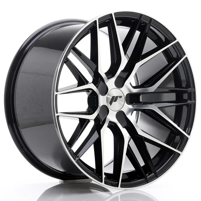 JR Wheels JR28 19×10,5 ET20-40 5H BLANK Gloss Black Machined Face