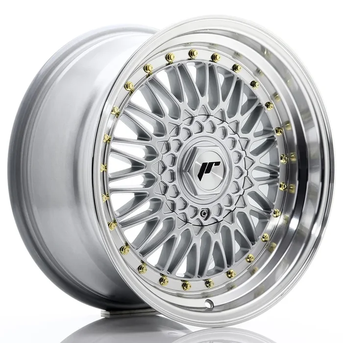 JR Wheels JR9 17×8,5 ET20 4×100/114 Silver w/ Machined Lip