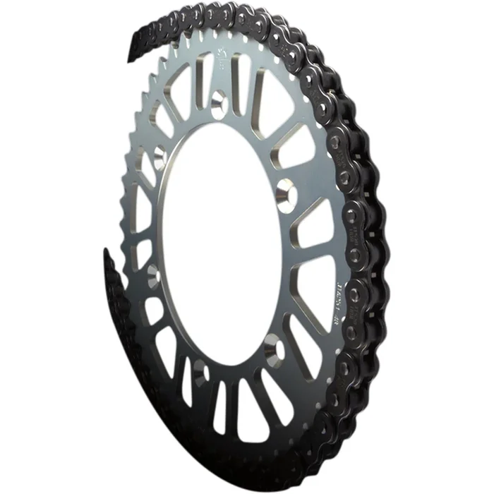 JT Sprockets 428 HDR – Heavy Duty Drive Chain – Steel – 112 Links JTC428HDR112SL