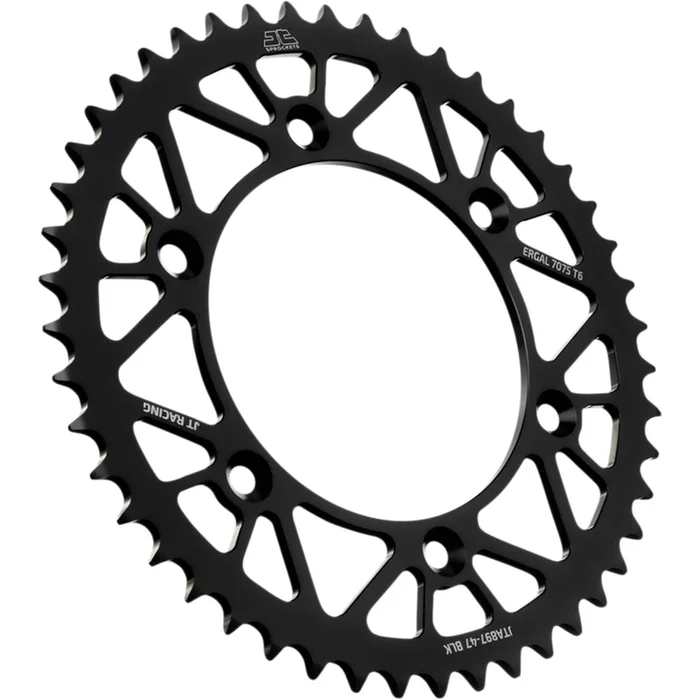 JT Sprockets Rear Sprocket Alloy 47-Tooth (JTA897) JTA897.47BLK