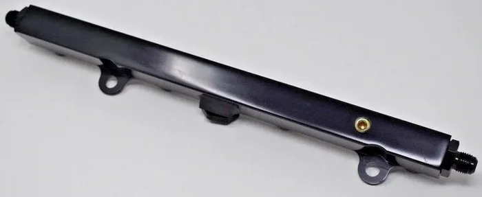 K Series Black Center Feed Fuel Rail Honda/Acura K20 K24 KSwap Civic Rsx Integra