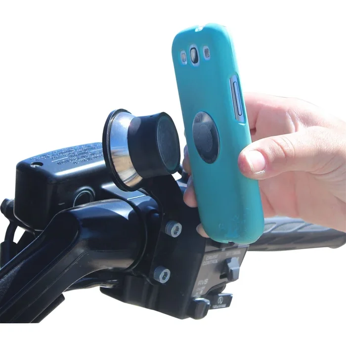 Klock Werks Black iOmount™ Right Handlebar Mount for ’97+ GL1500 [MPN: KW05-01-0385-RB]