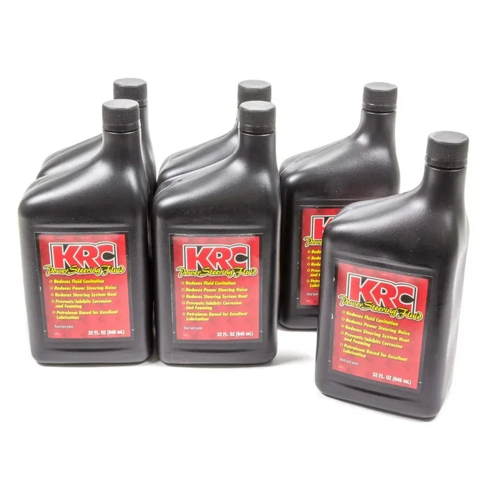 KRC Power Steering Conventional Power Steering Fluid 1 qt – Set of 6