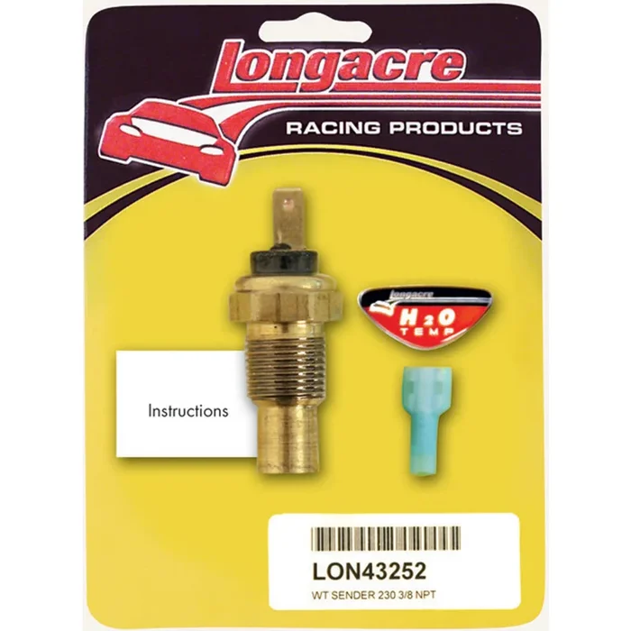 Longacre 230 Water Temp 3/8 ” NPT Sender Only