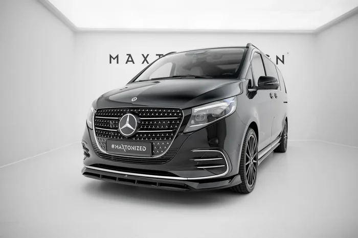 Maxton Design Front Splitter Mercedes-Benz V AMG-Line W447 Facelift 2 ME-V-447F2-AMGLINE-FD1G+FD1RG