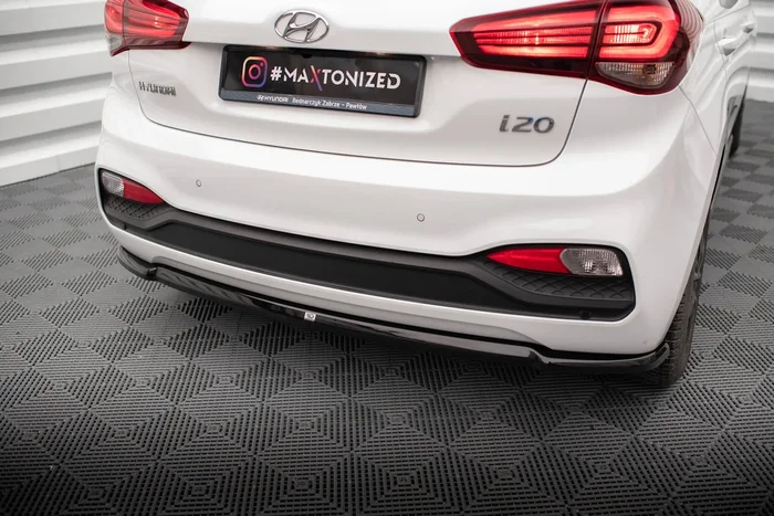 Maxton Design Rear Splitter Hyundai I20 Mk2 Facelift HY-I20-2F-RD1G