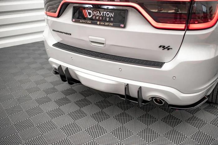 Maxton Design Street Pro Rear Diffuser V.1 Dodge Durango RT Mk3 DODU3RTCNC-RS1B