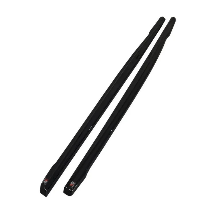 Maxton Side Skirts Splitters V.2 BMW 1 F20/F21 M-Power Facelift In Gloss Black
