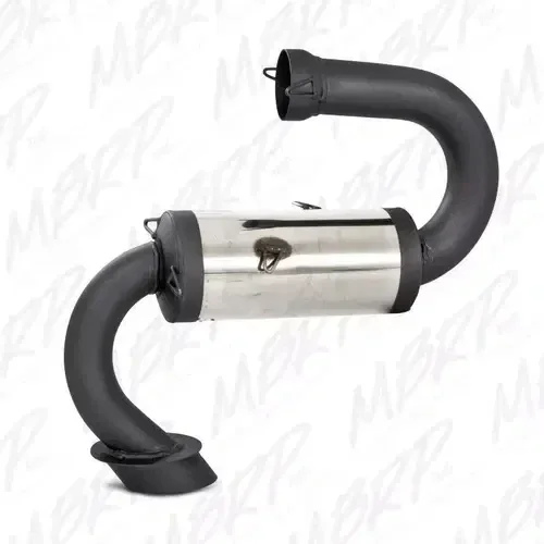 MBRP Race Muffler Exhaust for Polaris GEN II chassis XC 500 1999-2001