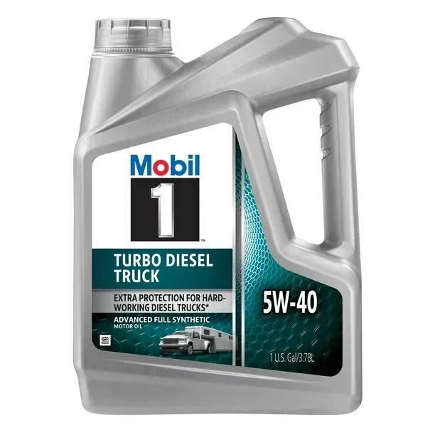Mobil 1 Turbo Diesel Truck 5W40 Synthetic Motor Oil – 1 Gallon Jug