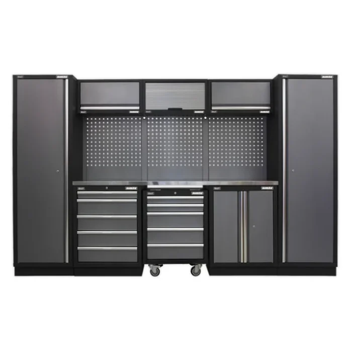 Modular Storage System Combo – Stainless Steel
