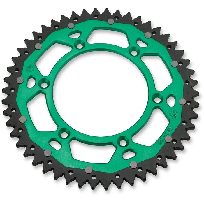 Moose Offroad Dual Sprocket MSE – Green – 49-Tooth [MPN: 1210-1493]