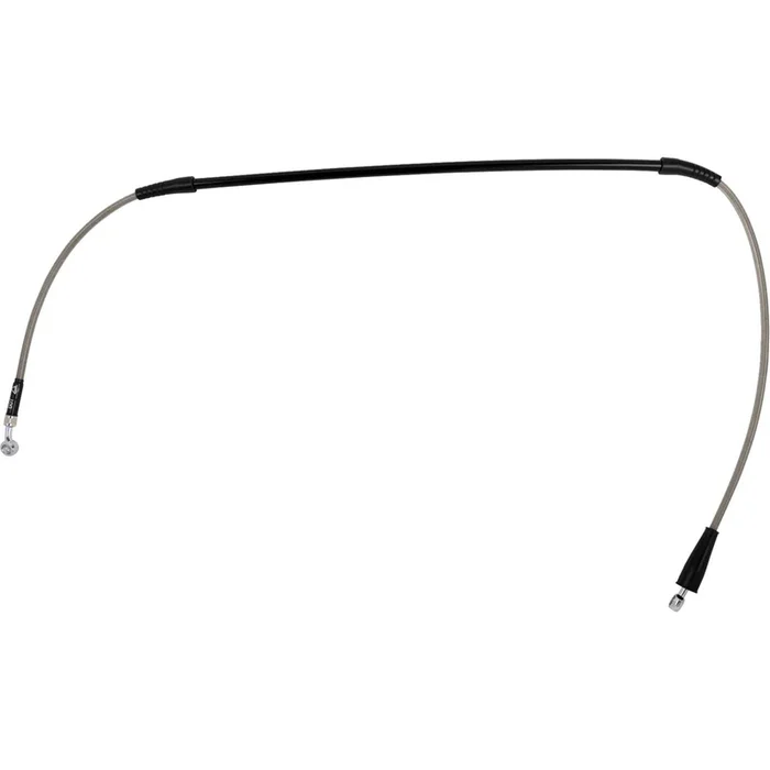 Moose Offroad Stainless Steel Braided Brake Line for Yamaha Y01-1-075/P