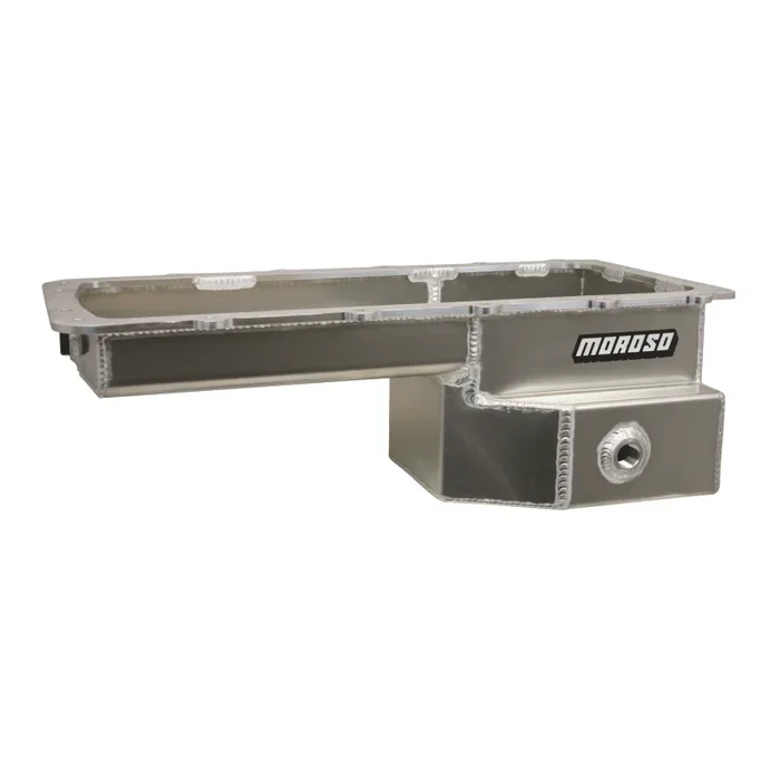 Moroso Street/Strip Engine Oil Pan – Rear Sump – 8 qt – 6.625 ” Deep – Baffled – Aluminum – Ford Coyote