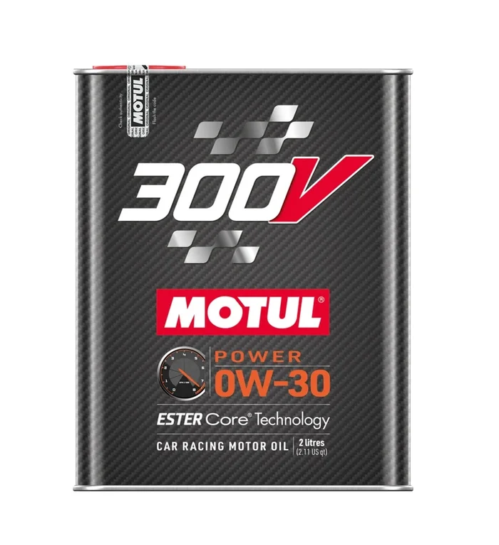 Motul 300V Power 0W30 Synthetic Motor Oil – 2 L Bottle