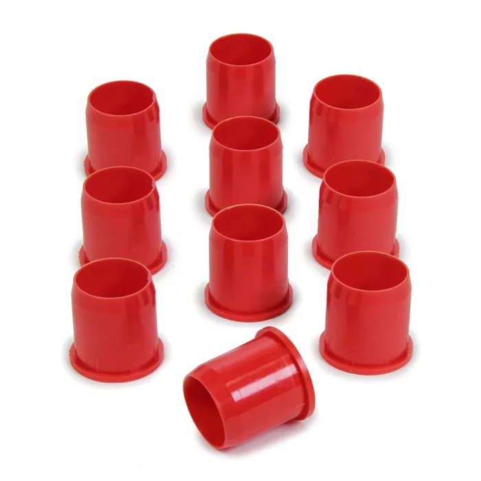 MPD Torsion Bar Bushing – Nylon – Red – 0.095 ” Thick – Sprint Car – (Set of 10)