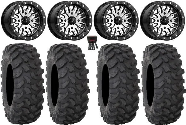 MSA Brute Beadlock 15″ UTV Wheels 32″ XTR370 Tires Can-Am Maverick X3 / Honda Pioneer 1000 / Talon