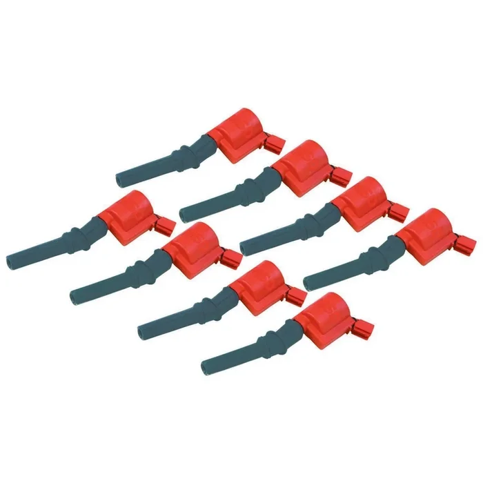 MSD Blaster 2 Coil-On-Plug Ignition Coil Pack – Red – Ford Modular – Set of 8