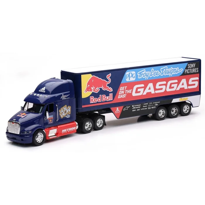 New-Ray Toys 1:32 Scale Racing Rigs Gas Gas Red Bull Truck 11053