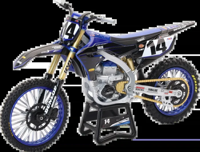New Ray Toys 959-0175 58333 1:12 SCALE YAMAHA FACTORY TEAM YZ450 DYLAN FERANDIS #14