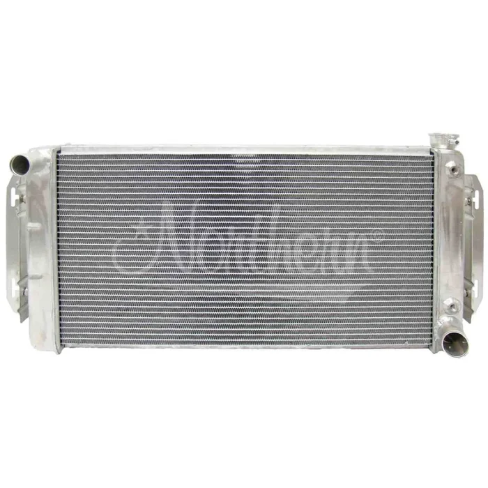 Northern Aluminum Radiator – 36 in W x 16 in H x 3.125 in D – Driver Side Inlet – Passenger Side Outlet – GM Fullsize Car 1955-57