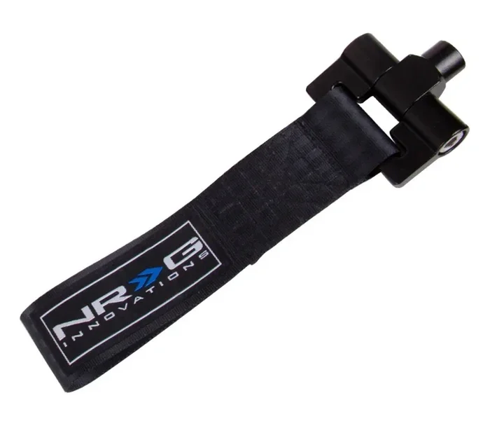 NRG Innovations Tow Strap – Screw-On – Black – Ford Focus 2016-18