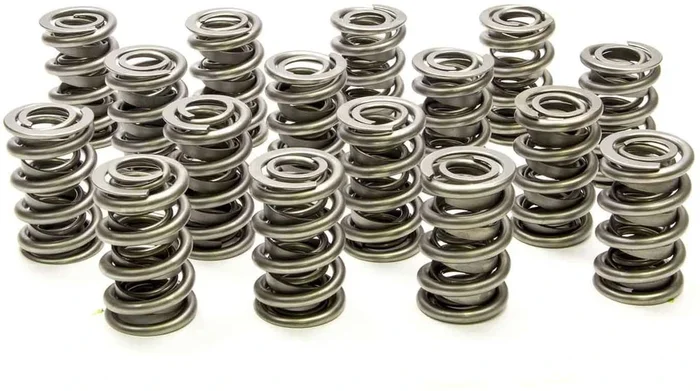 PAC Racing Springs 1300 Series Triple Valve Spring – 752 lb/in Spring Rate – 1.160 in Coil Bind – 1.667 in OD – Set of 16 PAC-1351