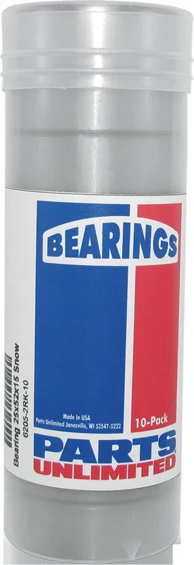 Parts unlimited Bearings – 25 x 52 x 15 – 10-Pack