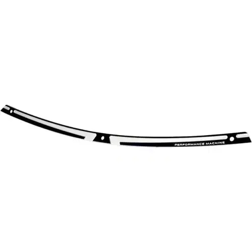Performance Machine Scallop Windshield Trim Windscreen 14-18 Contrast Cut