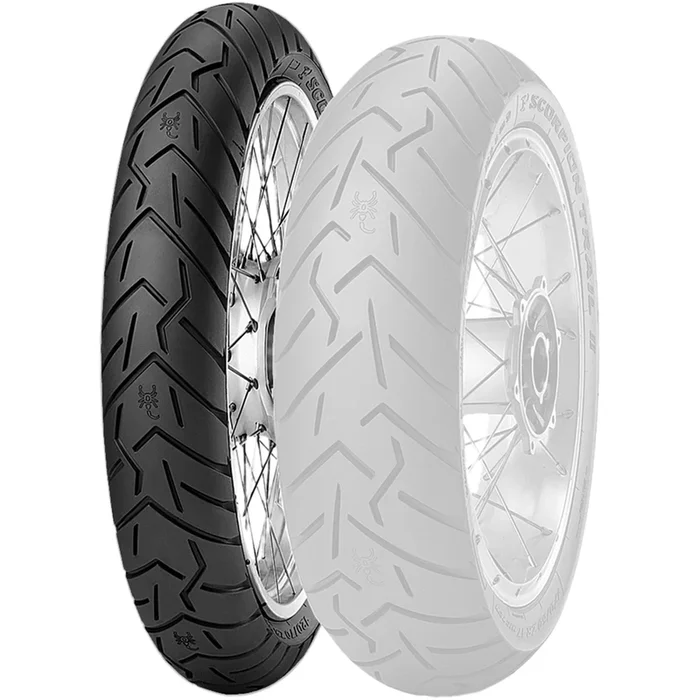 Pirelli – Powersports Scorpion Trail II Front Tire – 120/70R19 60V Radial [MPN: 2802800]