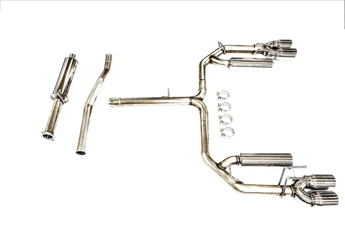 PLM Camry XSE V6 3.5L Cat-Back Exhaust 2018-2022 – Quad Tips