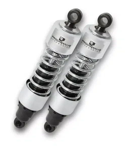 Progressive 412 Series 11″ Chrome Standard Duty Shocks Harley Sportster 79-03