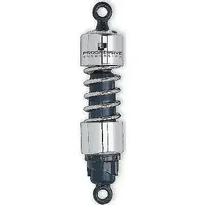 Progressive Suspension 412 Chrome 11-1/2″ Standard Shocks for Honda Shadow 1100
