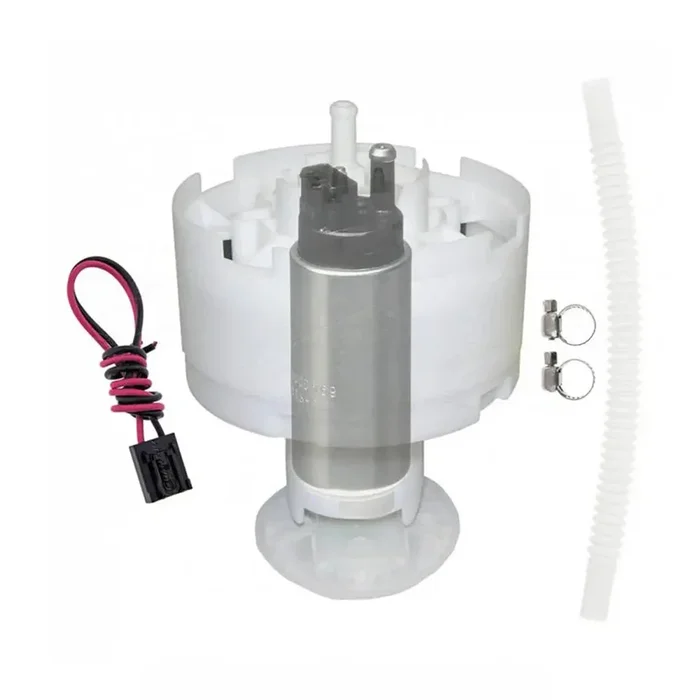 QFS 340LPH E85 Direct Drop-In Fuel Pump Assembly w/ Flex Hose & Strainer, QFS-A23H2