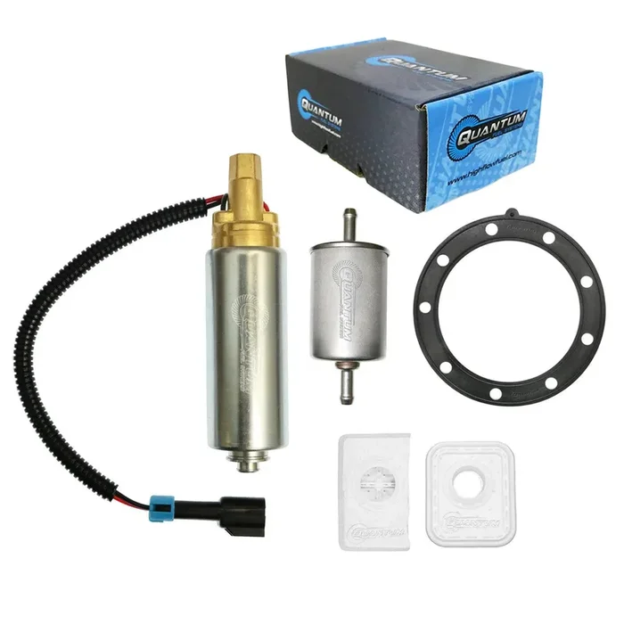 QFS Direct Replacement Fuel Pump Kit w/ Tank Seal & Filter, HFP-500DI