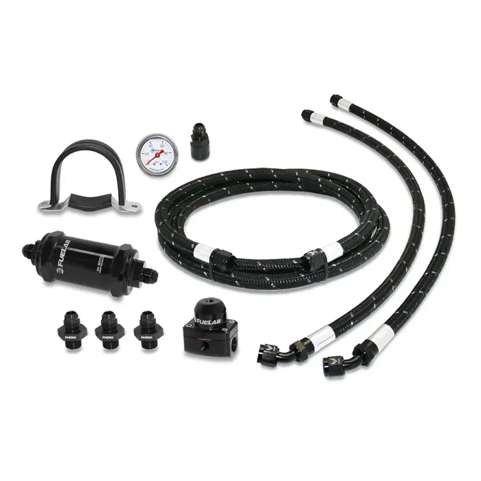QFS Fuel Line Kit w/ Fuelab Filter & Regulator for Squarebody 1973-1991 LS/LT Swap C10/ K10 / R10 / C20 / K20 / R20 / C30 / K30 / R30 / V10 / V20 / V30