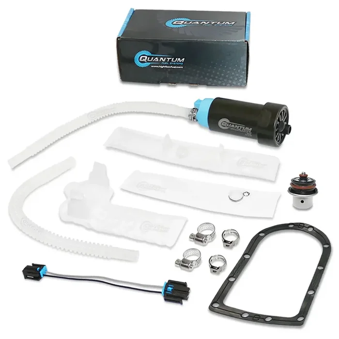 QFS In-Tank Fuel Pump w/ Regulator & Tank Seal, HFP-370HD-RT5