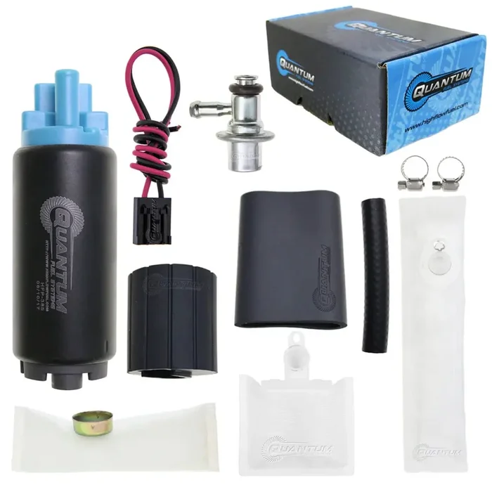QFS In-Tank Fuel Pump w/ Regulator, HFP-385-UR