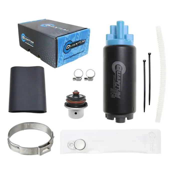 QFS OEM Replacement In-Tank EFI Fuel Pump w/ Fuel Pressure Regulator, Strainer, HFP-385-HD2R