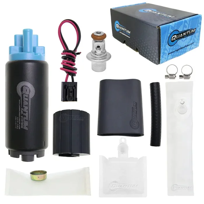 QFS OEM Replacement In-Tank EFI Fuel Pump w/ Fuel Pressure Regulator, Strainer, HFP-385-UR2