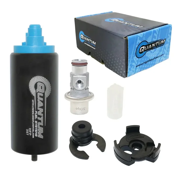 QFS OEM Replacement In-Tank EFI Fuel Pump w/ Fuel Pressure Regulator, Strainer, HFP-397-U2R