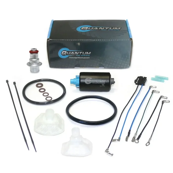 QFS OEM Replacement In-Tank EFI Fuel Pump w/ Fuel Pressure Regulator, Tank Seal, Strainer, HFP-386-UR3T2