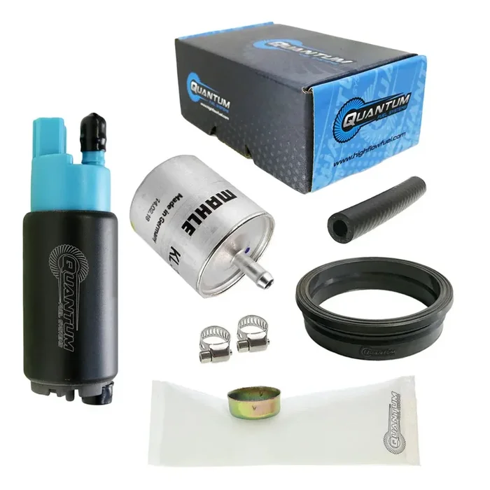 QFS OEM Replacement In-Tank EFI Fuel Pump w/ Tank Seal, Genuine Mahle Filter, Strainer, HFP-382-BT4F2
