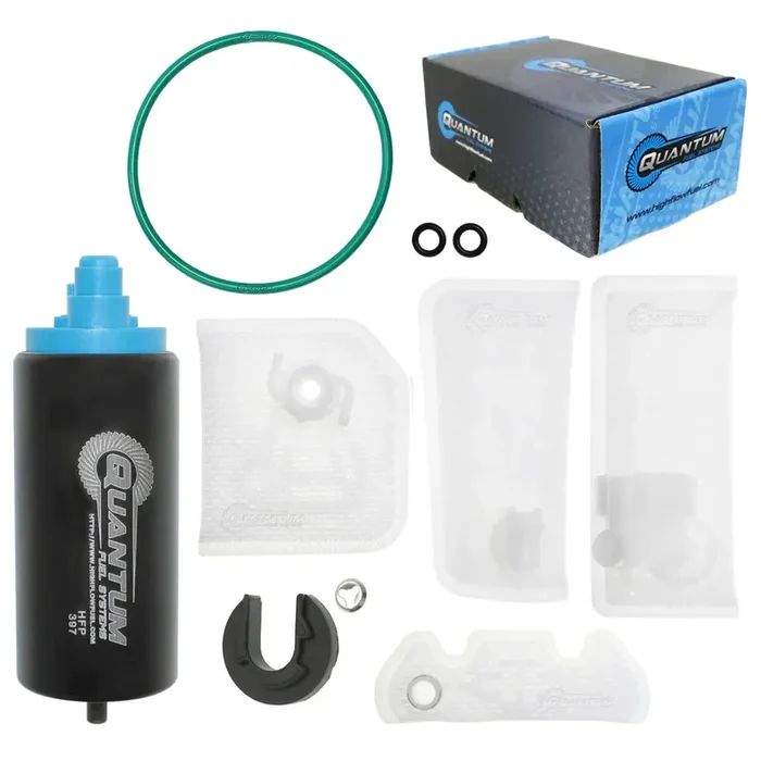 QFS OEM Replacement In-Tank EFI Fuel Pump w/ Tank Seal, Strainer, HFP-397-UT3
