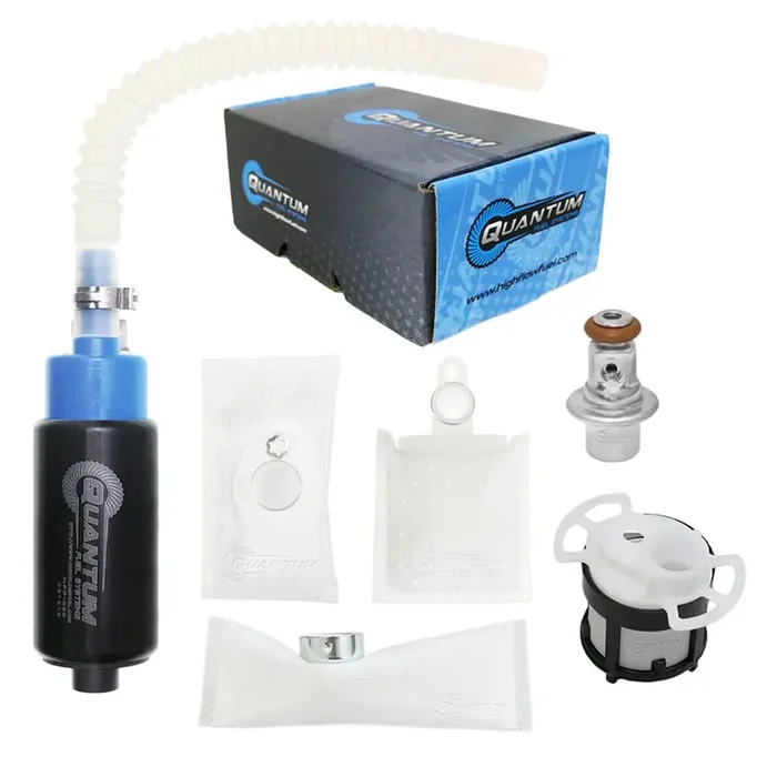 QFS OEM Replacement In-Tank EFI Fuel Pump with Fuel Pressure Regulator, Strainer, HFP-389-U2R4