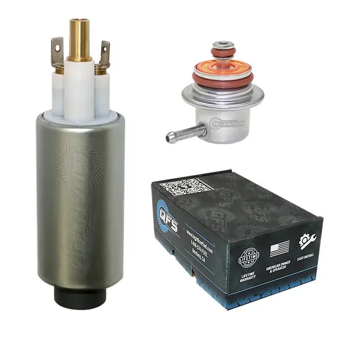 QFS OEM Replacement Marine/Outboard EFI Fuel Pump w/ Regulator, HFP-517-R